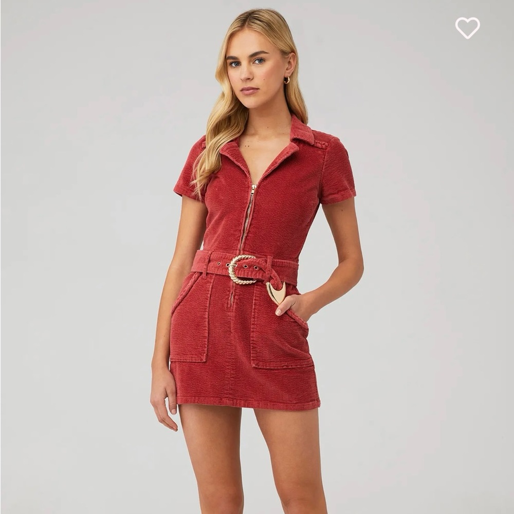 Show Me Your Mumu- rose corduroy dress